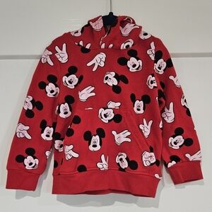 2T Mickey Mouse hooded sweatshirt